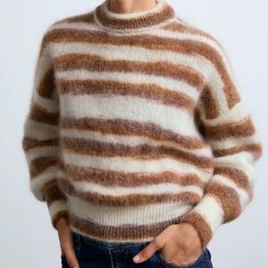 Striped Mohair Jumper- Surprise Paris